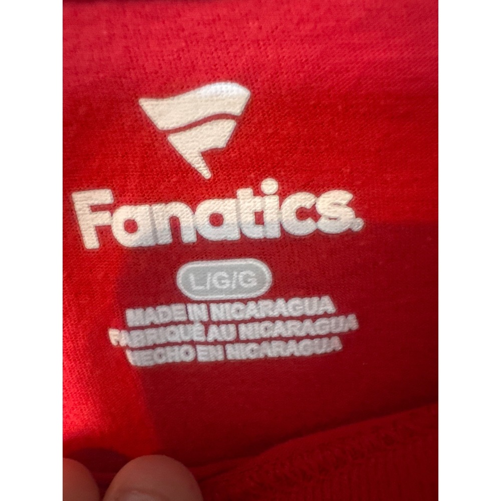 Fanatics Kansas City Chiefs Patrick Mahomes 15 Red T-Shirt Mens Large NFL KC - Picture 2 of 5